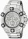 Invicta Silver Dial Stainless Steel Band Watch #0336 (Men Watch)