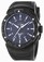 Invicta Black Dial Black Polyurthane Watch #0670 (Men Watch)