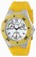 Invicta White Dial Rubber Watch #0700 (Women Watch)