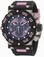 Invicta Black Dial Rubber Watch #10043 (Men Watch)