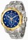 Invicta Blue Dial Stainless Steel Band Watch #10798 (Men Watch)