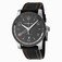 MontBlanc Timewalker Voyager UTC Automatic Black Leather Watch# 109137 (Men Watch)