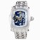 Invicta Skeleton Gold Blue White Hand Wind Watch #1092 (Men Watch)