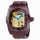 Invicta Gold-tone Skeleton Hand Wind Watch #1115 (Men Watch)