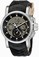 Invicta S1 Rally Quartz Chronograph Date Black Silicone Watch # 12140 (Men Watch)