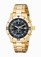 Invicta Blue Dial Luminescent Hands Stop Watch Watch #12655 (Men Watch)