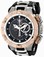 Invicta Swiss Quartz Black Watch #12880 (Men Watch)