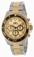 Invicta Japanese Quartz Gold Watch #12916 (Men Watch)