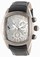 Invicta Lupah Quartz Chronograph Date Black Leather Watch # 13006 (Men Watch)