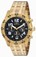 Invicta Black Dial Black Watch #1491 (Men Watch)