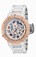 Invicta Rose Gold Dial Luminescent Hands Watch #16045 (Men Watch)