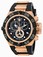 Invicta Subaqua Quartz Chronograph Date Black Polyurethane Watch # 16146 (Men Watch)