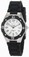 Invicta White Dial Black Rubber Watch #1627 (Women Watch)