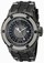 Invicta Partially Skeletonized Black And Gunmetal Quartz Watch #16824 (Men Watch)