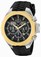 Invicta I Force Quartz Chronograph Date Black Silicone Watch # 16928 (Men Watch)