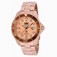 Invicta Rose Gold Dial Stainless Steel Band Watch #17109 (Men Watch)