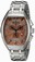 Invicta Rose Gold Dial Stainless Steel Band Watch #17280 (Men Watch)