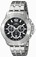 Invicta Black Dial Stainless Steel Watch #17444 (Men Watch)