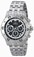 Invicta Black Dial Stainless Steel Watch #17451 (Men Watch)