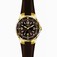 Invicta Brown Dial Uni-directional Rotating Gold-tone With Brown Top Band Watch #17485 (Women Watch)