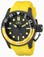 Invicta Pro Diver Quartz Analog Yellow Silicone Watch # 17513 (Men Watch)