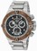 Invicta Grey Dial Luminous Tachymeter Chronograph Measures Seconds Watch #17609 (Men Watch)