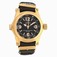 Invicta Black Dial Fixed Gold-plated Band Watch #17668 (Men Watch)