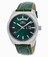 Invicta Angel Quartz Analog Date Green Leather Watch # 18268 (Women Watch)