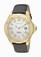 Invicta Pro Diver Quartz Roman Numerals Dial Date Grey Leather Watch # 18429 (Men Watch)