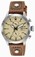 Invicta I Force Quartz Multifunction Dial Brown Leather Watch # 18501 (Men Watch)