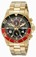 Invicta Black Dial Stainless Steel Plated Watch #18518 (Men Watch)