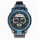 Invicta Grey And Blue Quartz Watch #18772 (Men Watch)