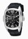 Invicta Lupah Quartz Chronograph Day Date Black Silicone Watch # 18901 (Men Watch)