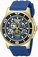 Invicta Black Skeleton Quartz Watch #18948 (Men Watch)