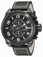 Invicta Black Dial Chronograph Watch #18995 (Men Watch)