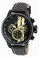 Invicta S1 Rally Quartz Chronograph Black Leather Watch # 19289 (Men Watch)