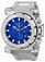 Invicta Blue Dial Stainless Steel Band Watch #1939 (Men Watch)