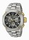 Invicta Black Dial Measures Seconds Luminous Chronograph Watch #19429 (Men Watch)