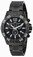 Invicta Black Dial Stainless Steel Band Watch #1982 (Men Watch)