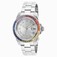 Invicta Angel Quartz Analog Date Crystal Bezel Stainless Steel Watch # 20021 (Women Watch)