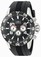 Invicta Aviator Black Dial Day Date Black Polyurethane Watch # 20375 (Men Watch)