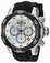 Invicta Venom Quartz Chronograph Day Date Black Silicone Watch # 22358 (Men Watch)