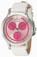 Invicta Angel Quartz Analog Day Date White Leather Watch # 22494 (Women Watch)