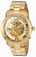 Invicta Gold Dial Stainless Steel Band Watch #22582 (Men Watch)