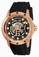 Invicta Black Skeleton Automatic Watch #22631 (Men Watch)