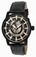 Invicta Black Skeleton Automatic Watch #22645 (Men Watch)