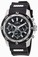 Invicta I Force Quartz Chronograph Date Black Silicone Watch # 22679 (Men Watch)