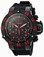 Invicta Subaqua Quartz Chronograph Date Black Silicone Watch # 22924 (Men Watch)