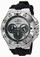 Invicta Excursion Quartz Chronograph Date Black Silicone Watch # 23038 (Men Watch)