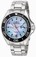 Invicta Light Blue Mother Of Pearl Quartz Watch #23067 (Men Watch)